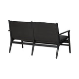 Ren Lounge Chair 2 Seater: Onyx Oak
