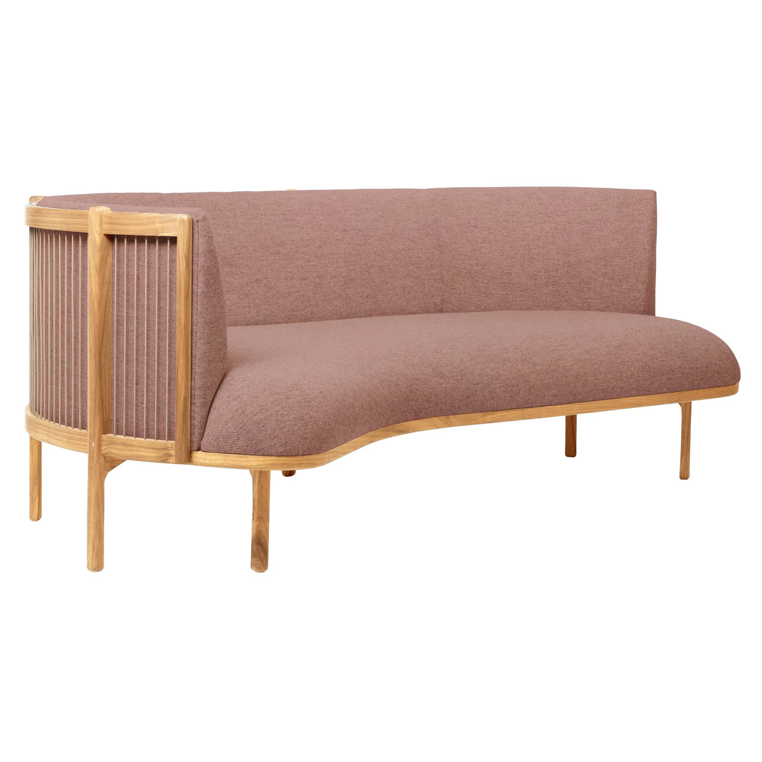 RF1903 Sideways Sofa: Oiled Oak + Left