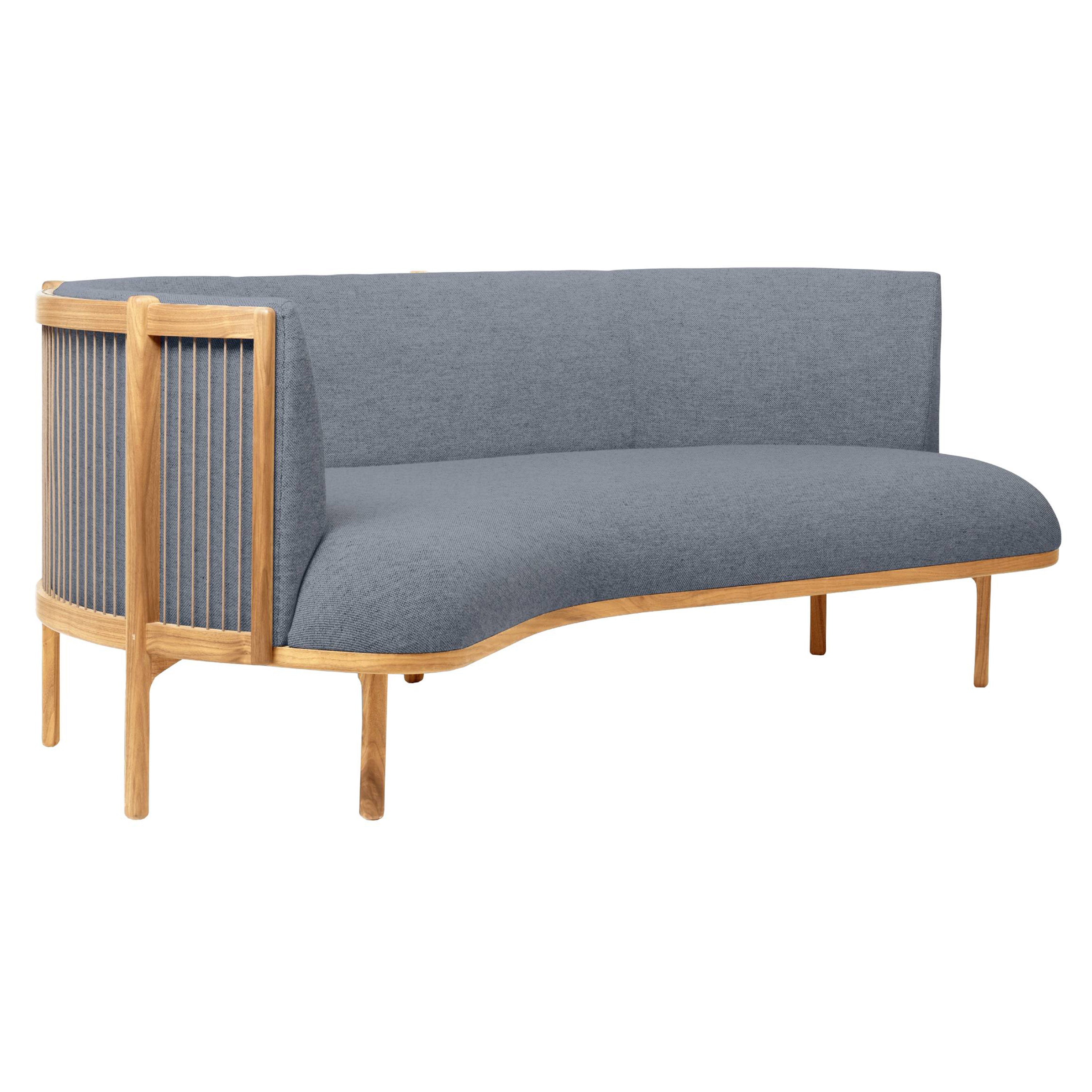 RF1903 Sideways Sofa: Oiled Oak + Left