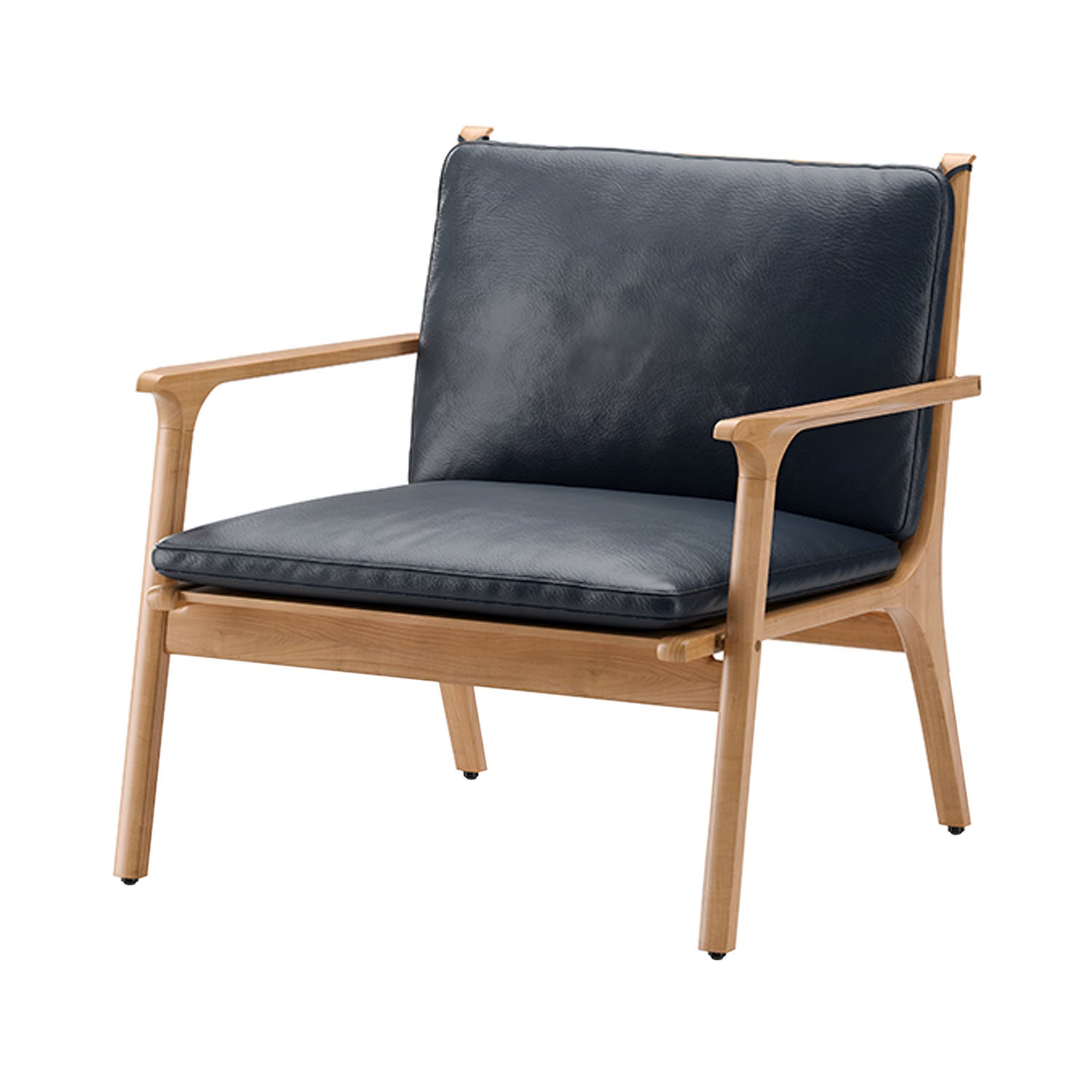 Ren Lounge Chair: Large + Natural Oak