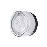 Ripple Sconce: White Interior Glass Finish + Black Anodized