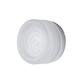 Ripple Sconce: Frosted Glass Finish + Natural Anodized