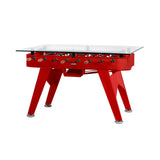RS2 Rectangle Dining Football Table: Outdoor + Bordeaux