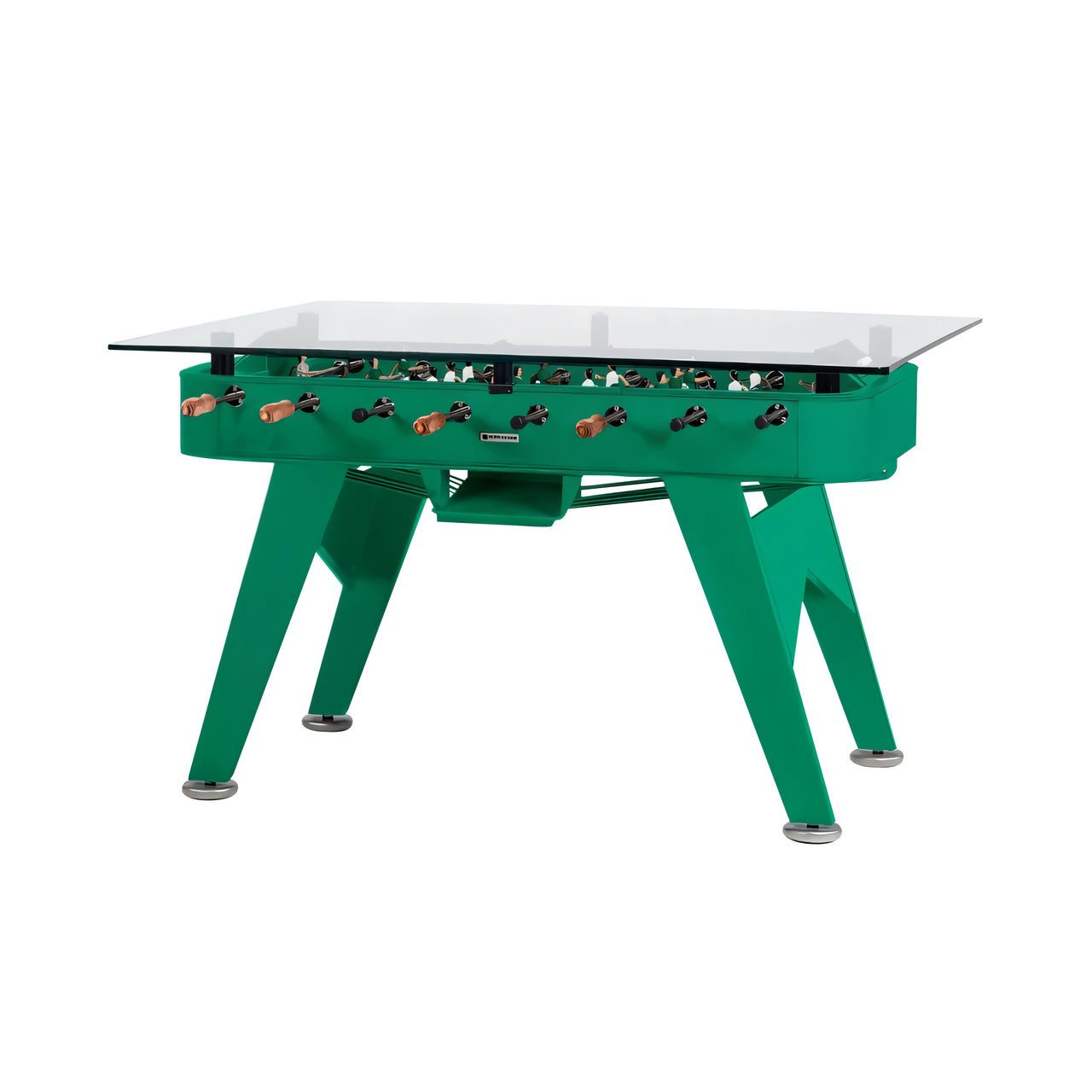 RS2 Rectangle Dining Football Table: Emerald Green