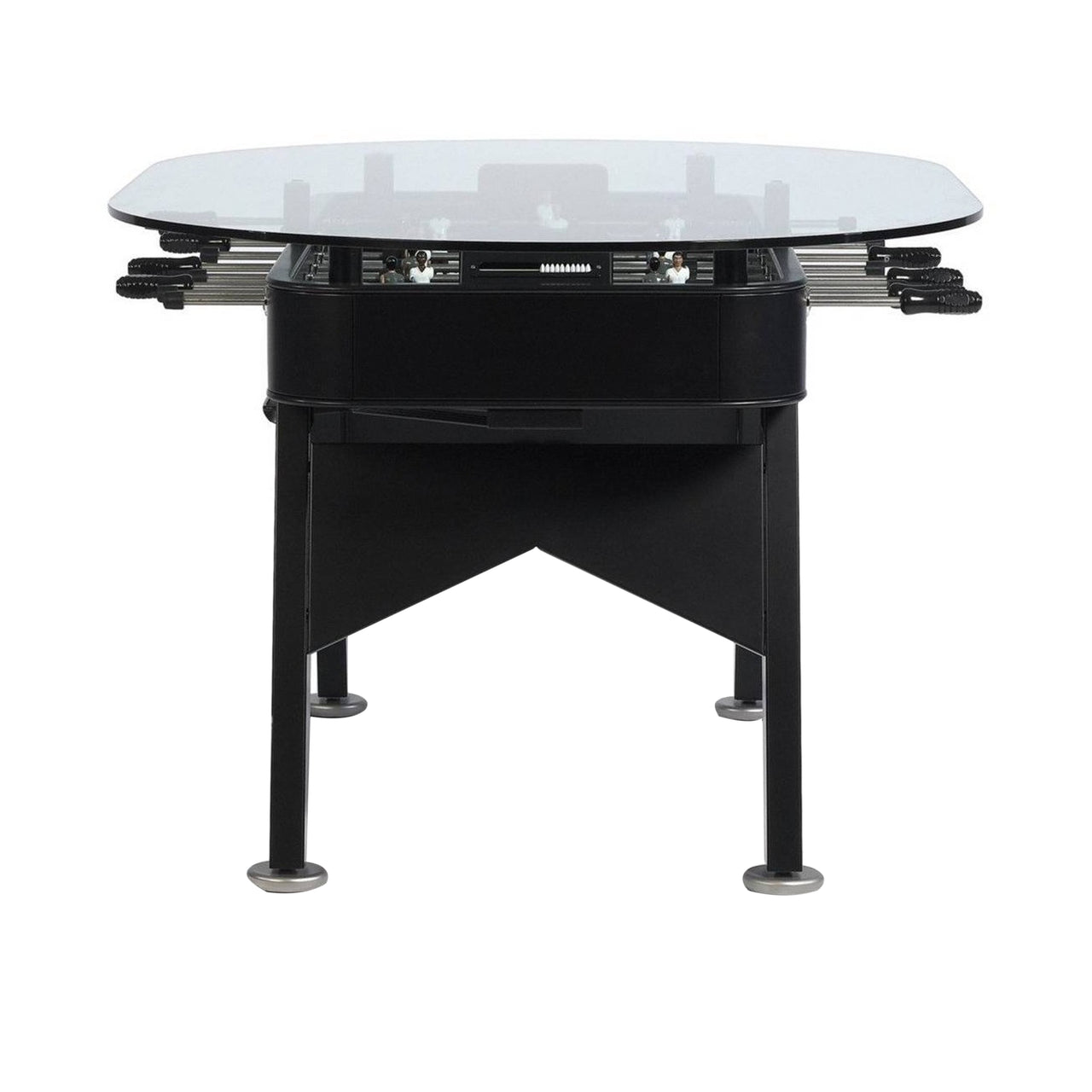 RS2 Oval Dining Table: Black