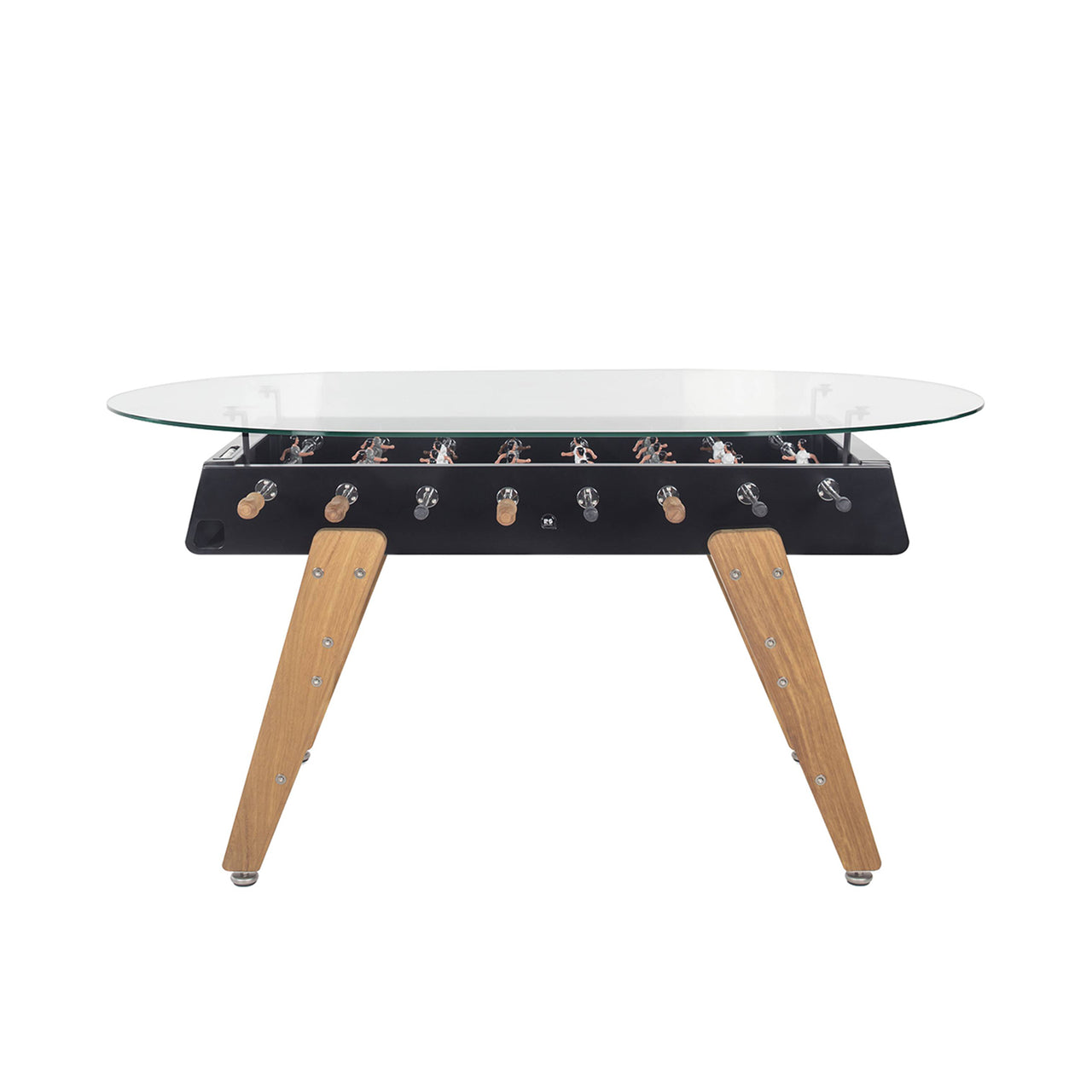 RS3 Wood Dining Table: Oval + Black