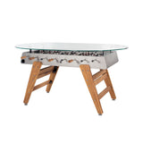RS3 Wood Dining Table: Oval + Inox