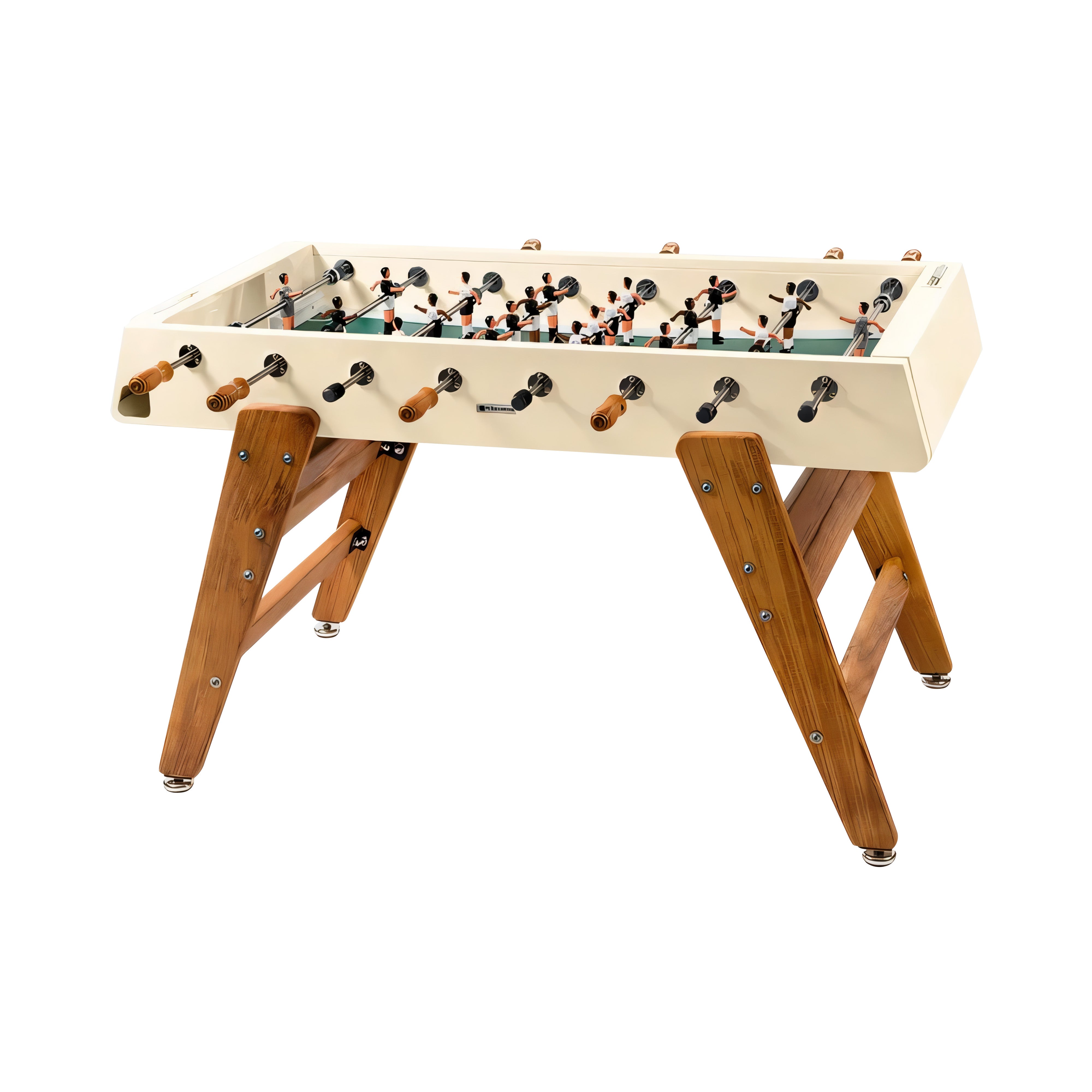 RS3 Wood Football Table: Light Ivory
