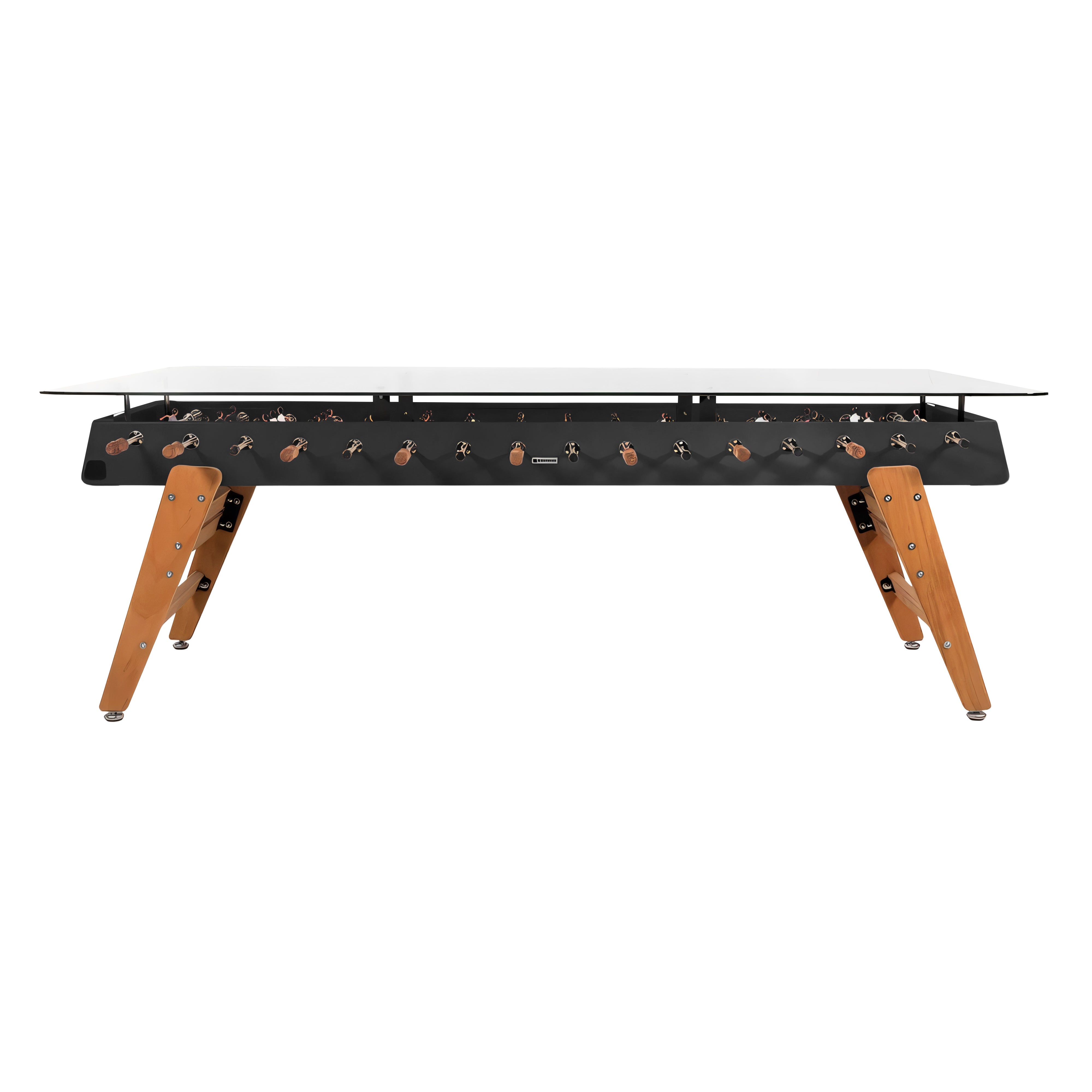 RS Max Dining Football Table: Jet Black