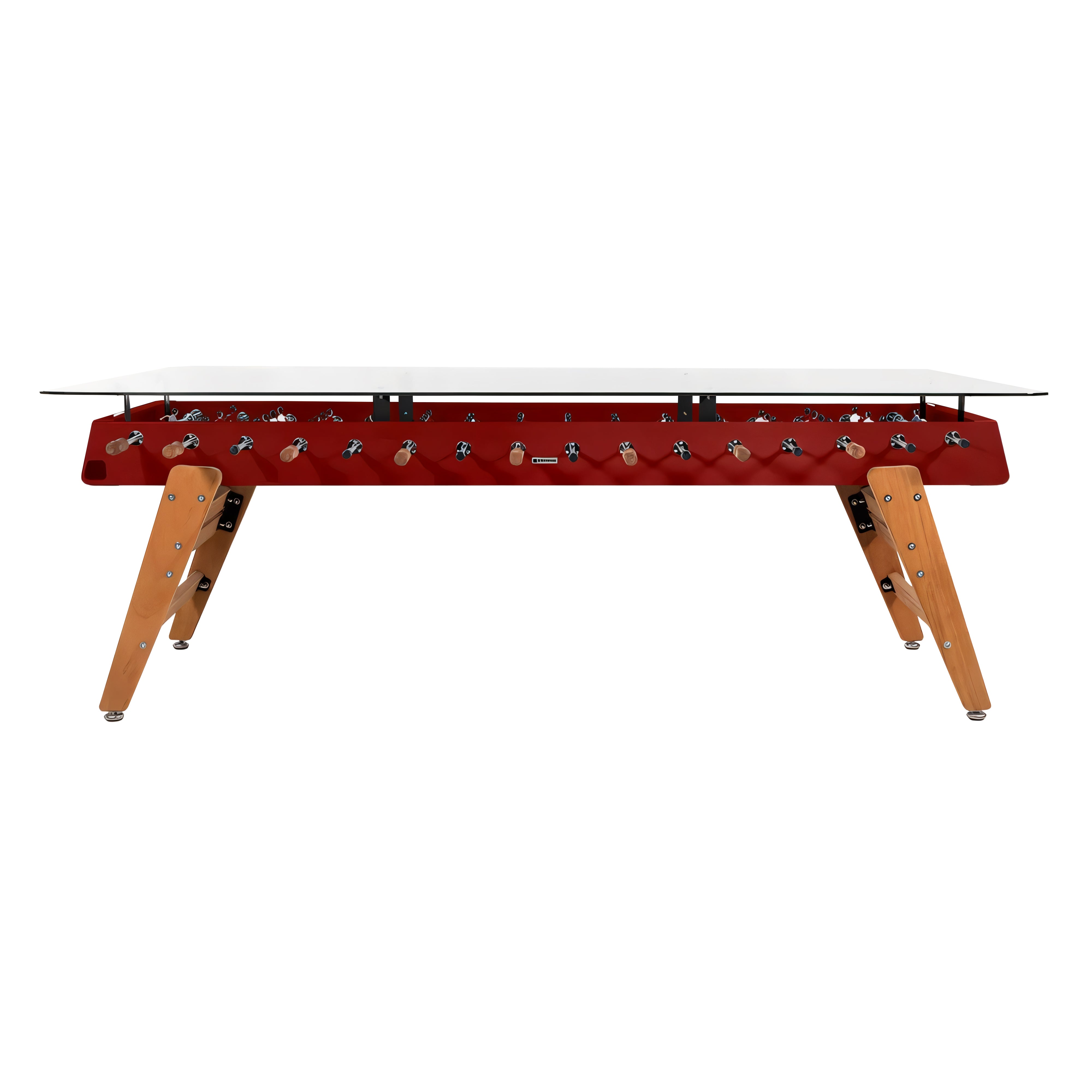 RS Max Dining Football Table: Bordeaux