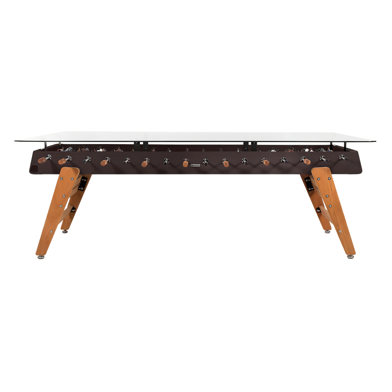 RS Max Dining Football Table: Grey Brown