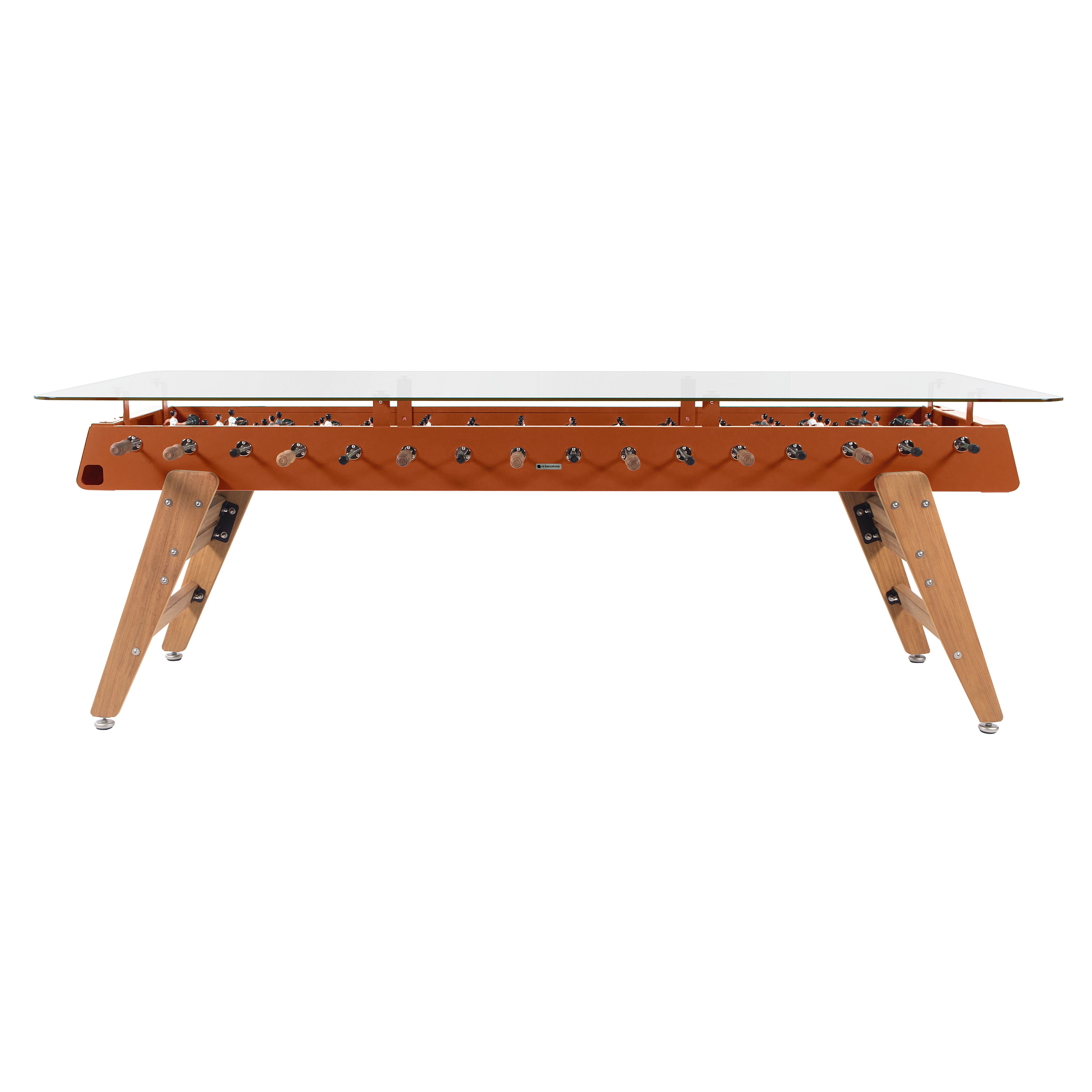 RS Max Dining Football Table: Terracotta