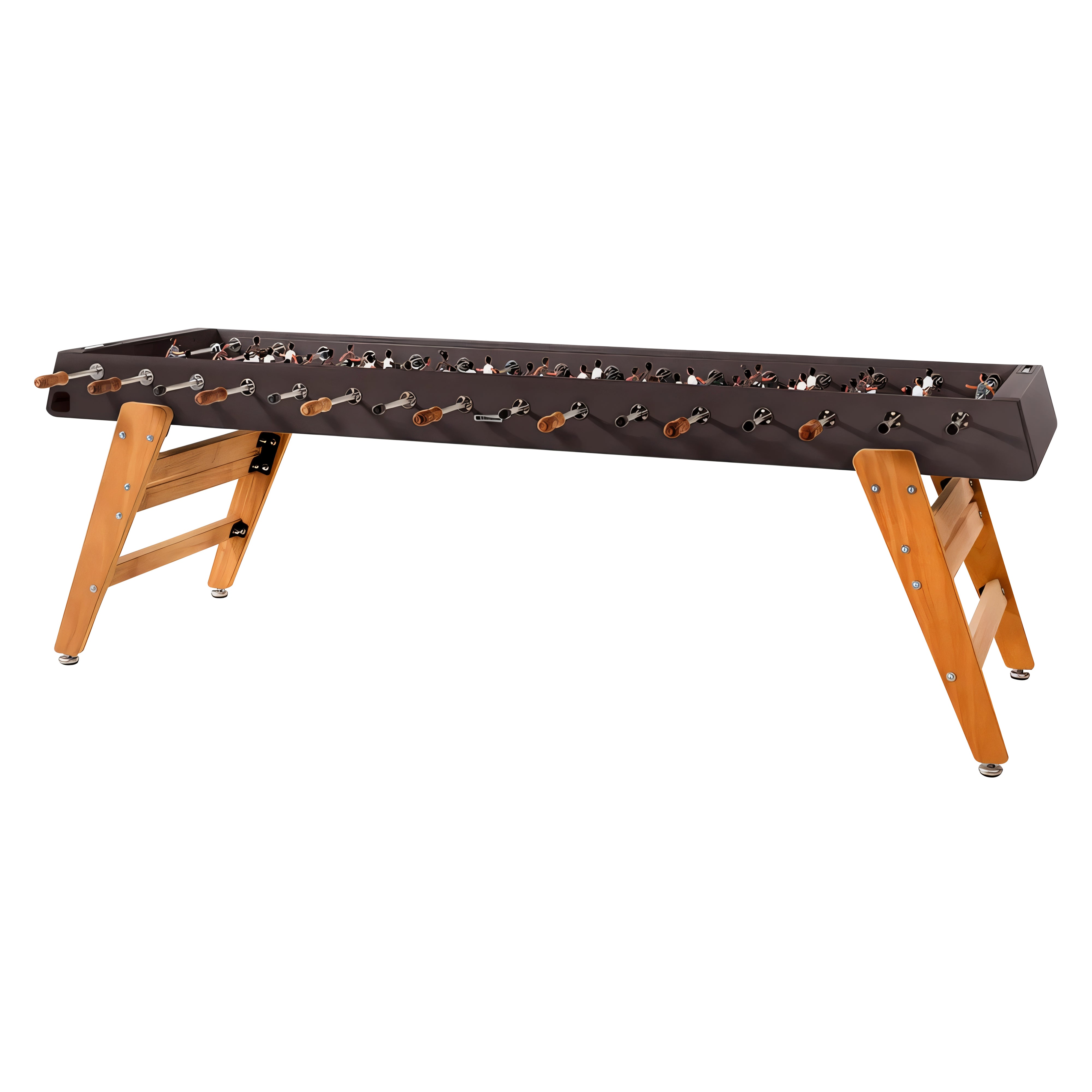 RS Max Football Table: Grey Brown