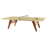 RS Stationary Ping Pong Table: Green Beige