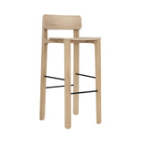 Radio Bar + Counter Stool: Bar + Natural