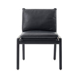Ren Dining Chair: Black Oak