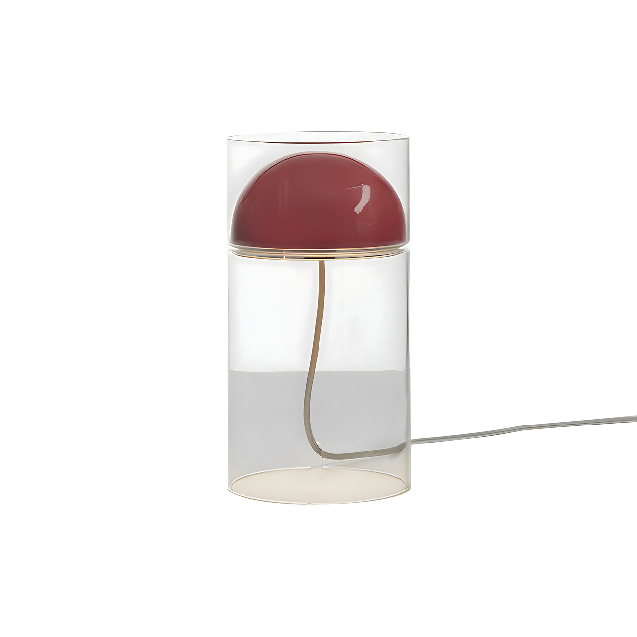 Medusa Table Lamp: Scarlet Red