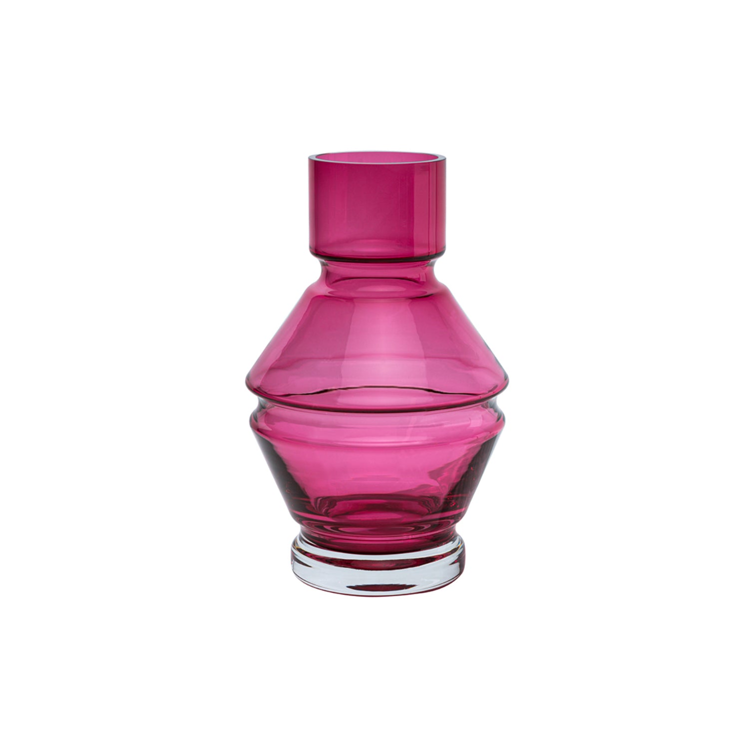Relæ Vase: Rubine Red