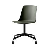 Rely Chair HW21: Bronze Green + Black