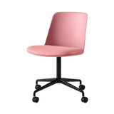 Rely Chair HW22: Soft Pink + Black