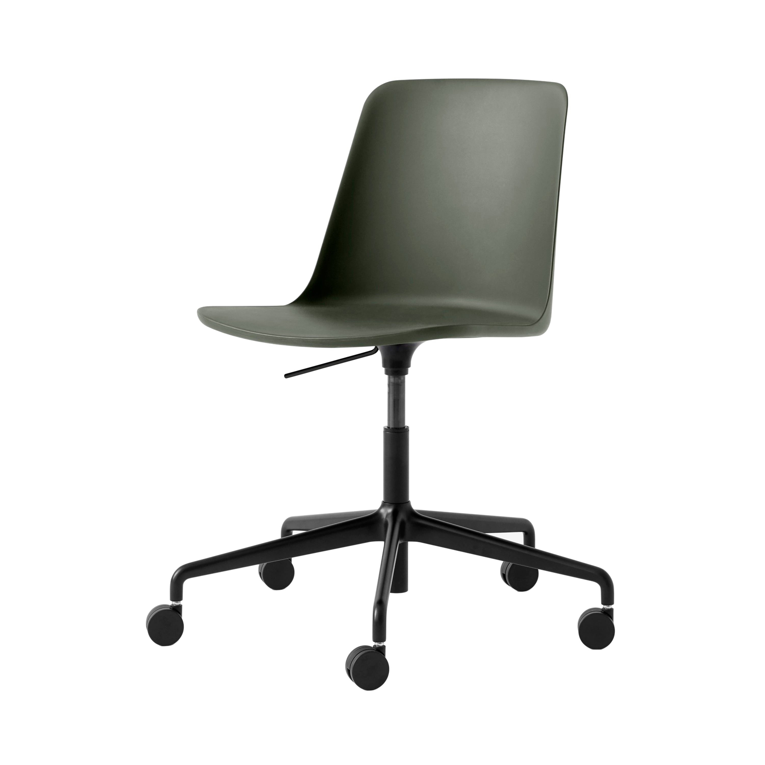 Rely Chair HW28: Bronze Green + Black