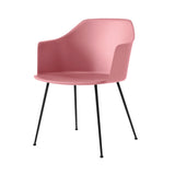 Rely Armchair HW33: Soft Pink + Black