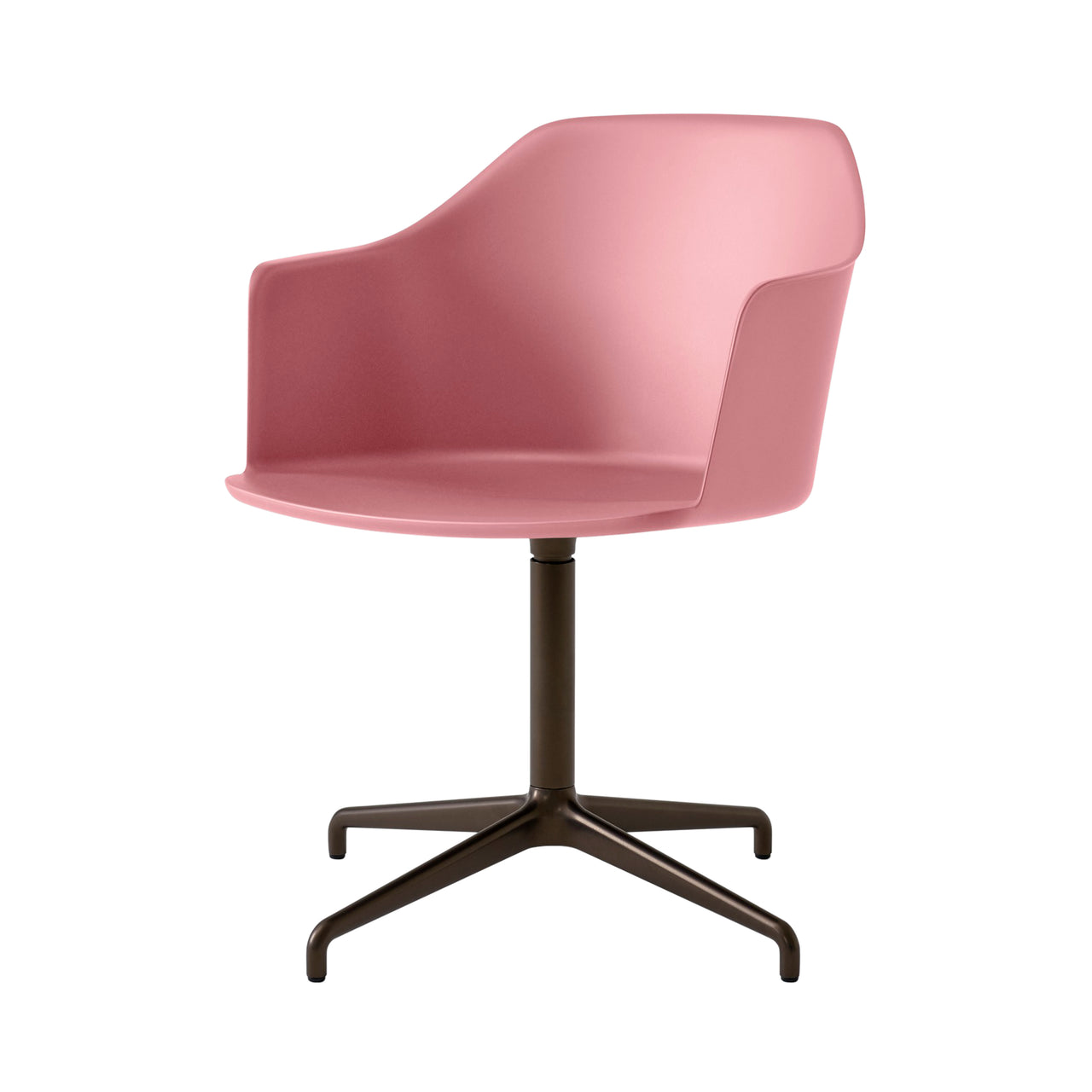 Rely Armchair HW43: Soft Pink + Bronzed