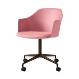 Rely Armchair HW49: Soft Pink + Bronzed