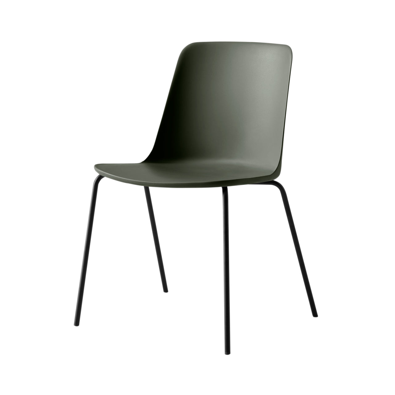 Rely Chair HW65 : Bronze Green + Black