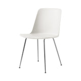 Rely Chair HW6: Set of 4 + White + Chrome