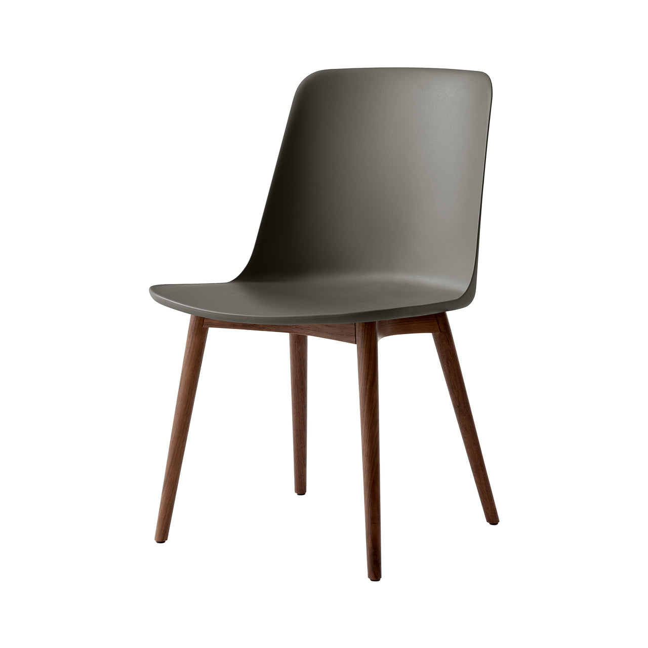 Rely Chair HW71: Walnut + Stone Grey