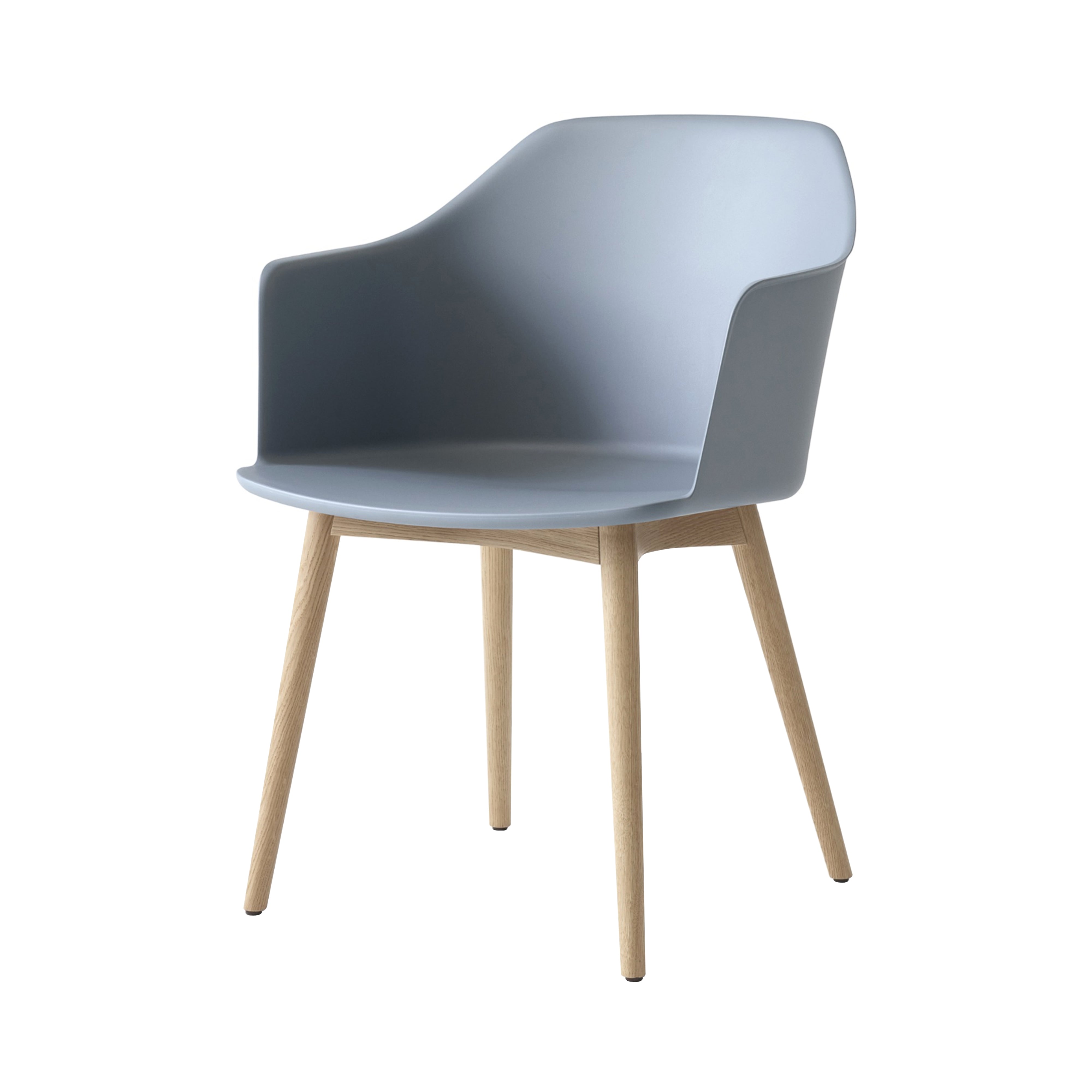Rely Chair HW76: Light Blue + Oak