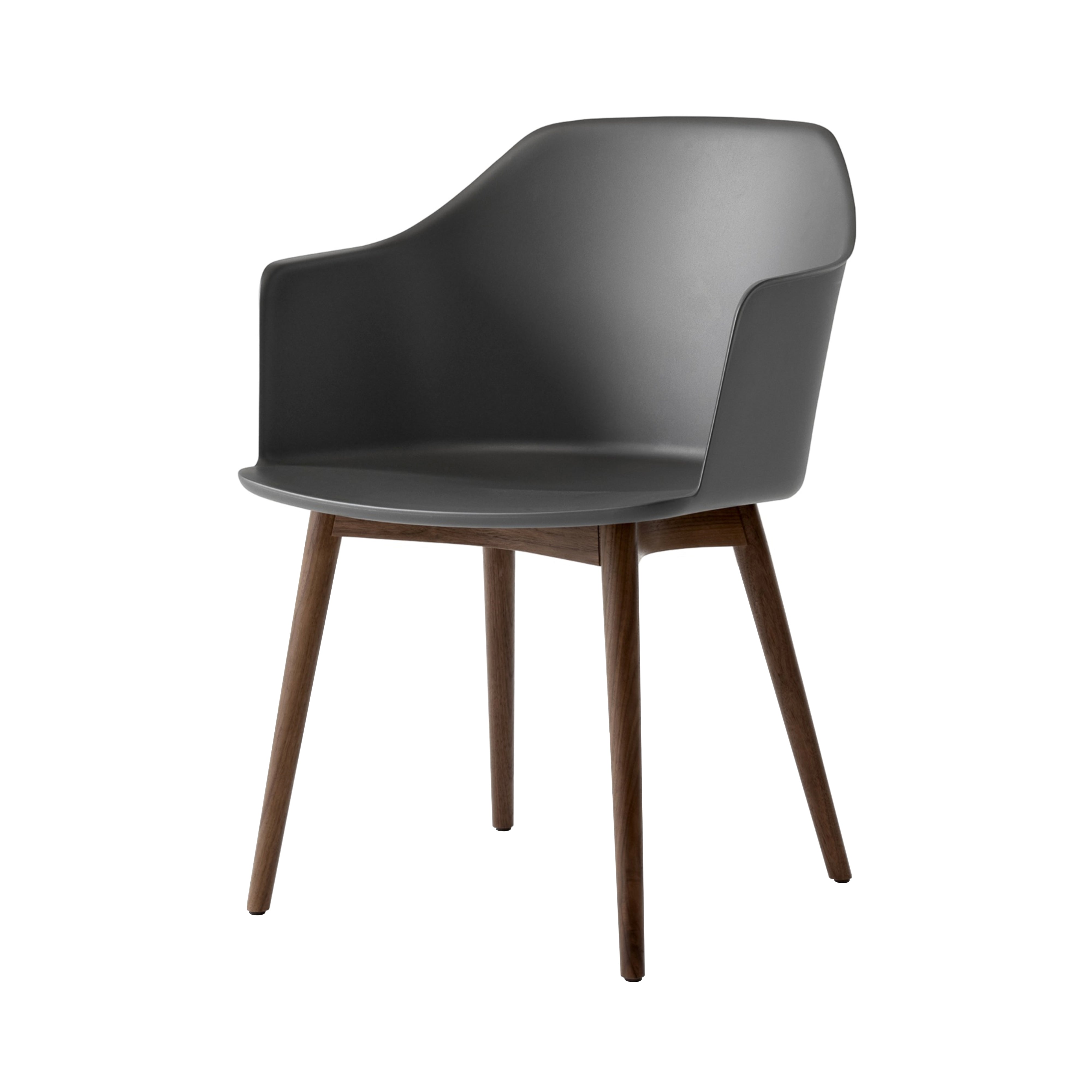 Rely Chair HW76: Stone Grey + Walnut