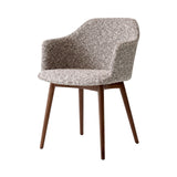 Rely Armchair HW78: Lacquered Walnut