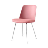 Rely Chair HW7: Chrome Base + Soft Pink