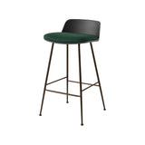 Rely Counter Stool: HW82 + Black + Bronzed