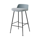 Rely Counter Stool: HW82 + Light Blue + Black