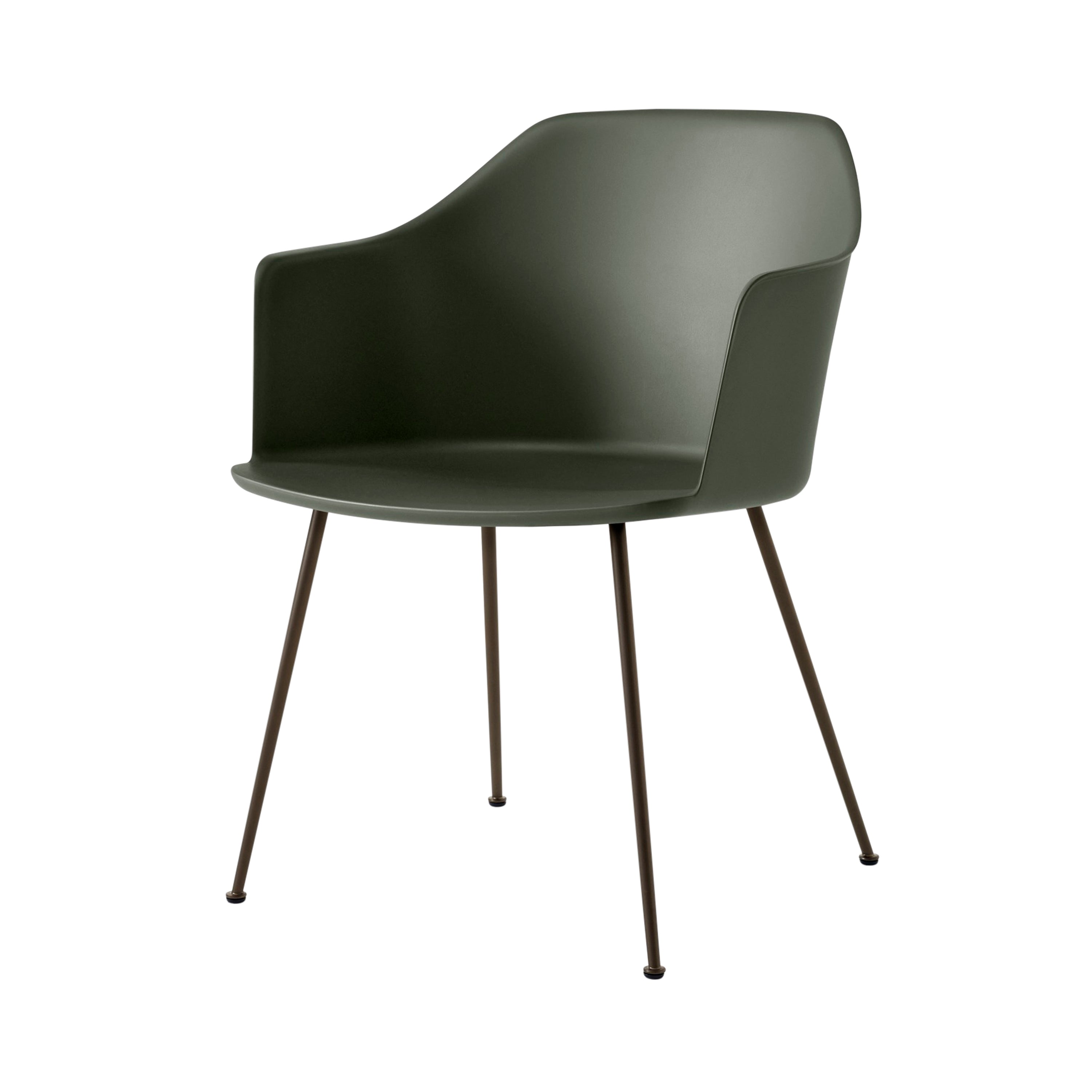 Rely Armchair: HW33 + Bronze Green + Bronzed