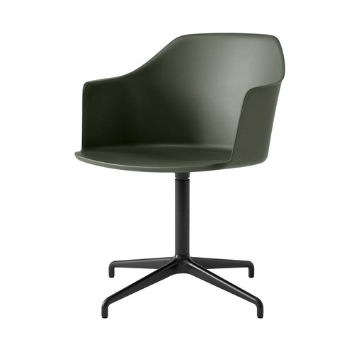 Rely Armchair: HW38 + Bronze Green + Black