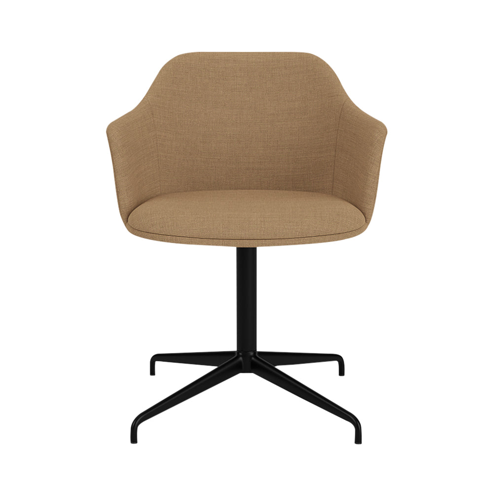 Rely Armchair HW42: Set of 4 + Black