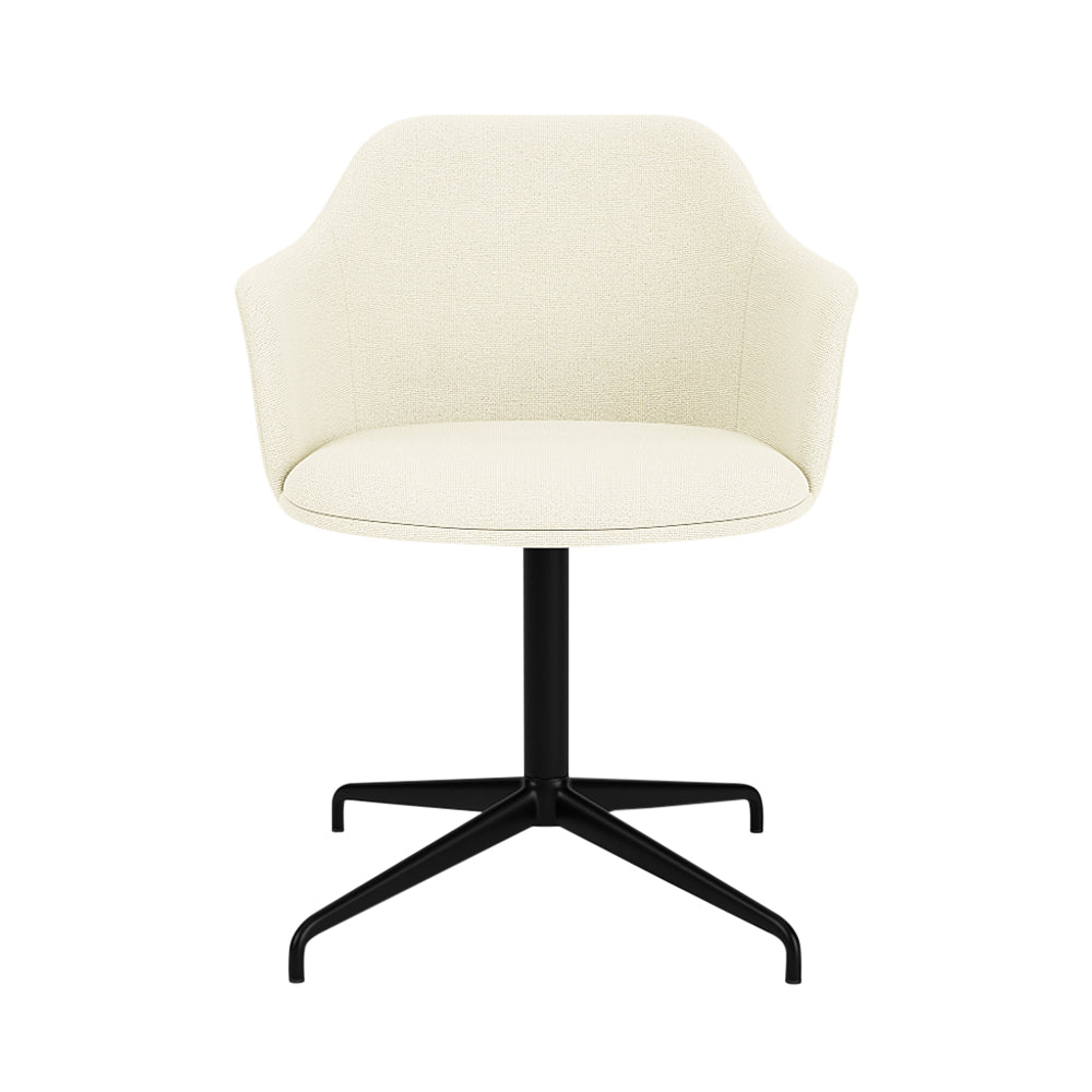 Rely Armchair HW42: Set of 4 + Black
