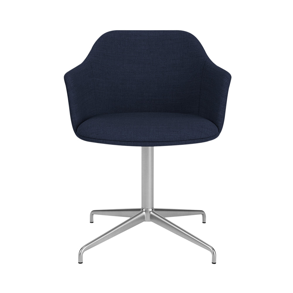 Rely Armchair HW47: Set of 4 + Polished Aluminum