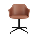 Rely Armchair HW47: Set of 4 + Black