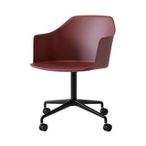 Rely Armchair: HW48 + Red Brown + Back