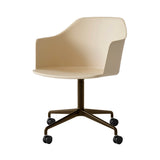 Rely Armchair: HW48 + Beige Sand + Bronzed