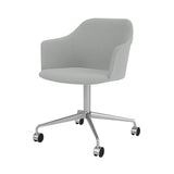 Rely Armchair HW52: Set of 4 + Polished Aluminum
