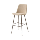 Rely Bar + Counter High Backrest Chair: HW98 + HW93 + Bar (HW98) + Bronzed