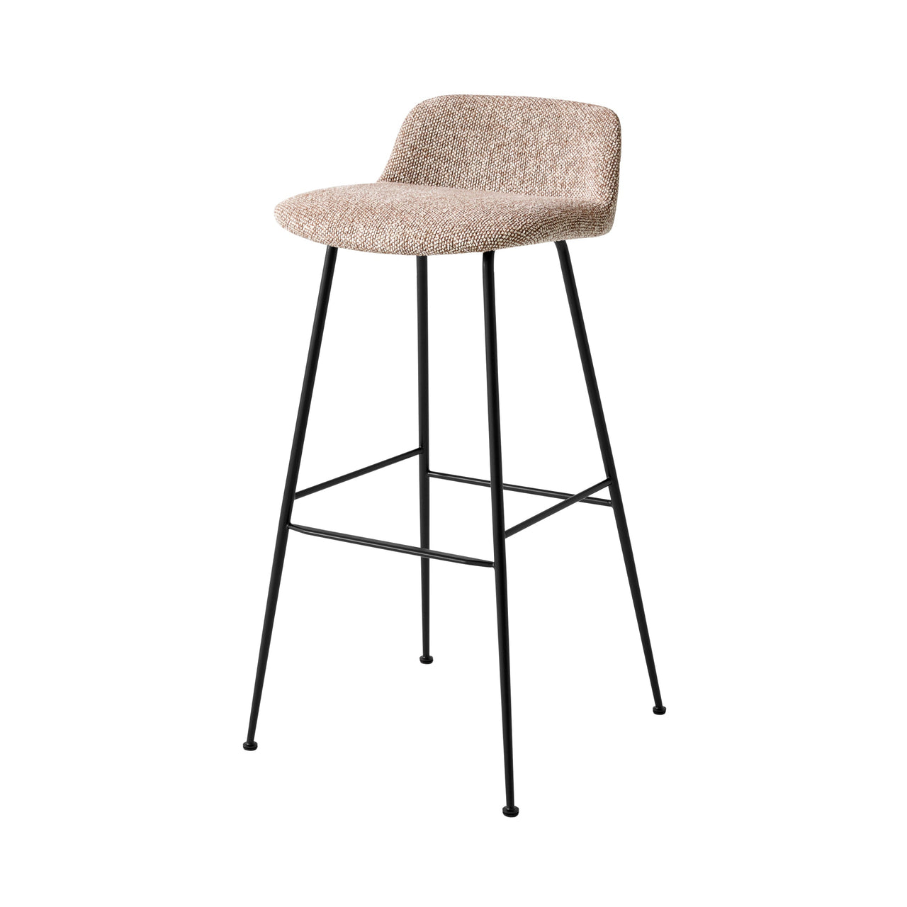 Rely Bar + Counter Stool: HW88 + HW83 + Bar (HW88) + Black
