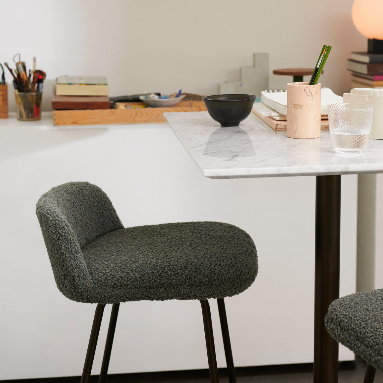 Rely Bar + Counter Stool: HW89 + HW84 + LS