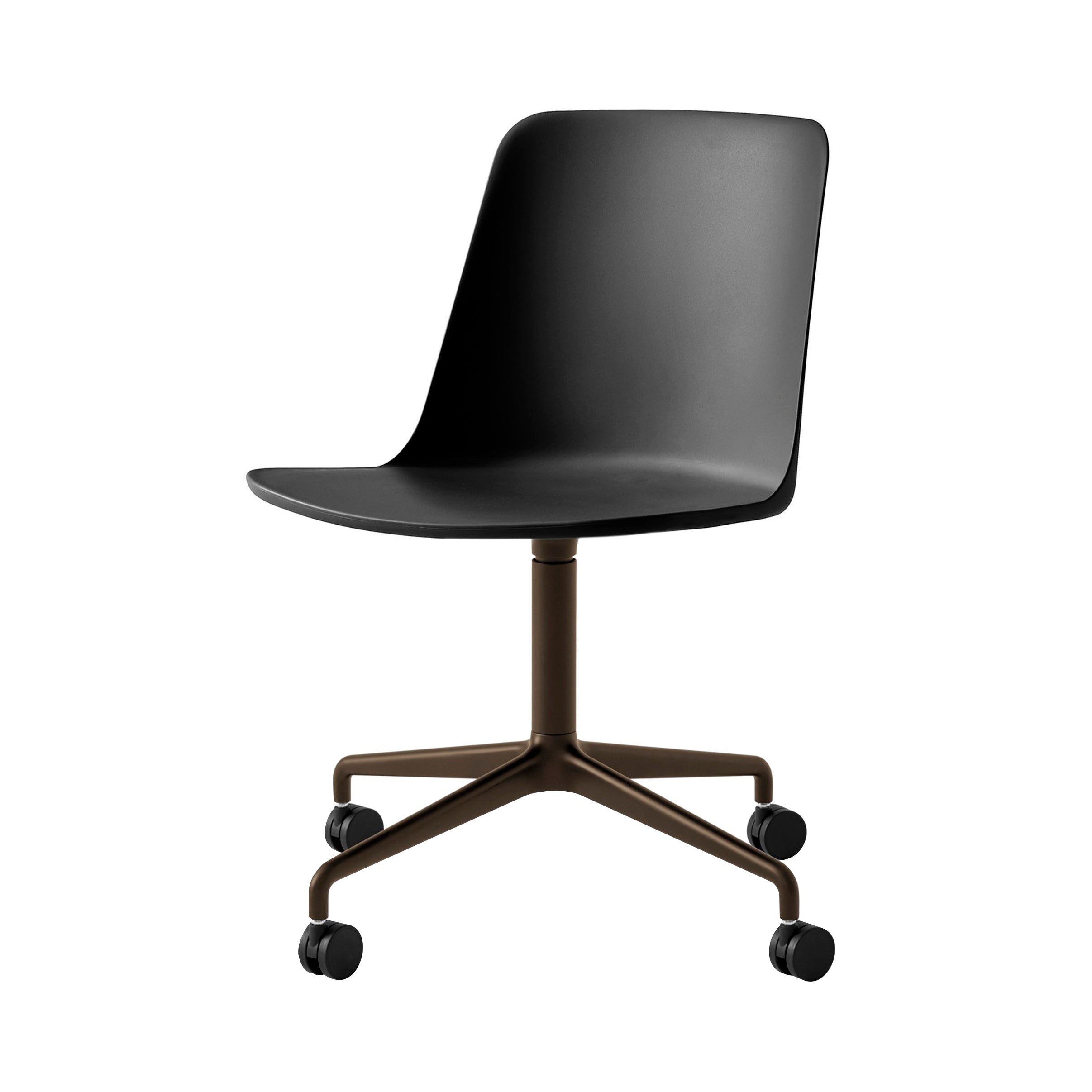 Rely Chair: HW21 + Black + Bronzed